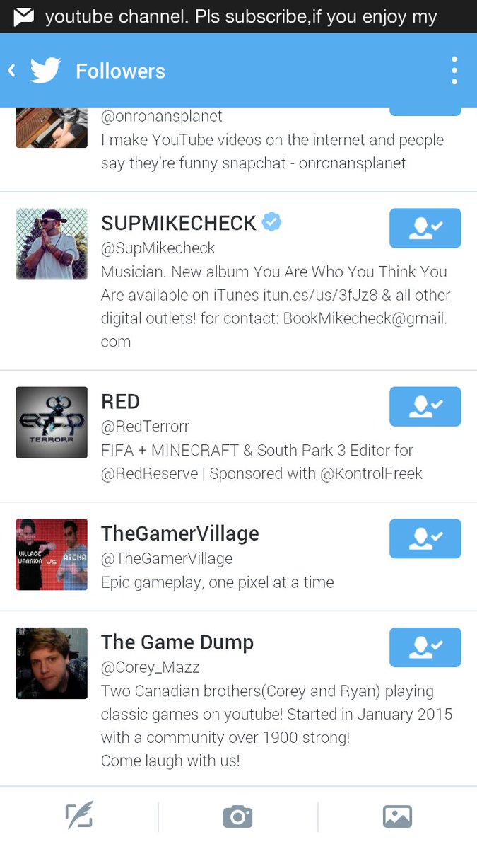 FaZeKetten's tweet photo. Someone who is verified followed me wow and thanks https://t.co/6Bn1PFK7p6
