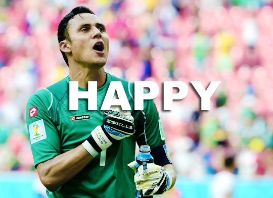 Happy birthday Keylor Navas!   