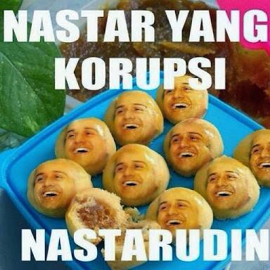 diianmutia's tweet photo. #telanaibhaktiantikorupsi#jambi#1Bantikorupsi#hahah enaktuh dimakan ya kale nazarudin jadi kue ennek deh-_- @KPK_RI https://t.co/c78ZVsDOMj