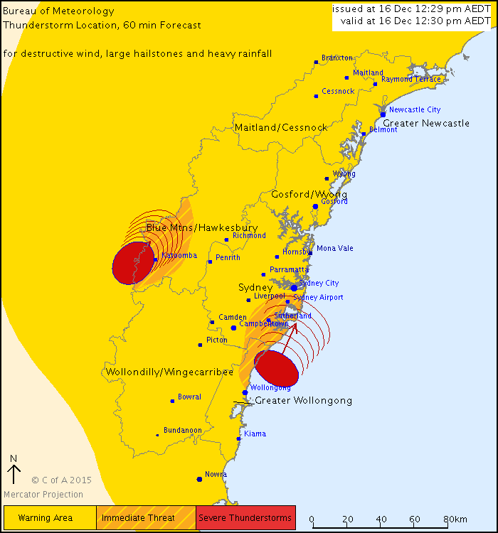 abcsydney's tweet photo. Heads up...More storms on the way in the next hour
#sydneystorm 
More info 
https://t.co/8WnfaYhl97 https://t.co/H9hUQPvCJD
