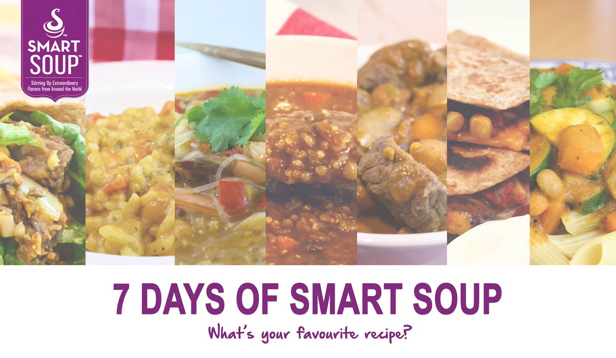 EatSmartSoup's tweet photo. Join our 7-day holiday countdown where we will be posting custom #SmartSoup recipes! Which recipe will be your fav? https://t.co/pYEFCgL5Nr