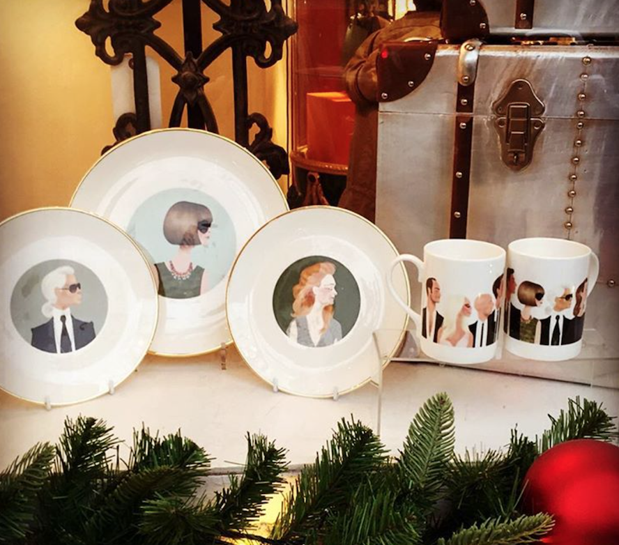 ForwardPR's tweet photo. Now you can eat with your favourite fashion icons via @ShopConSept's new fashion dinnerware #seriouslust https://t.co/DBpAR8IgmP