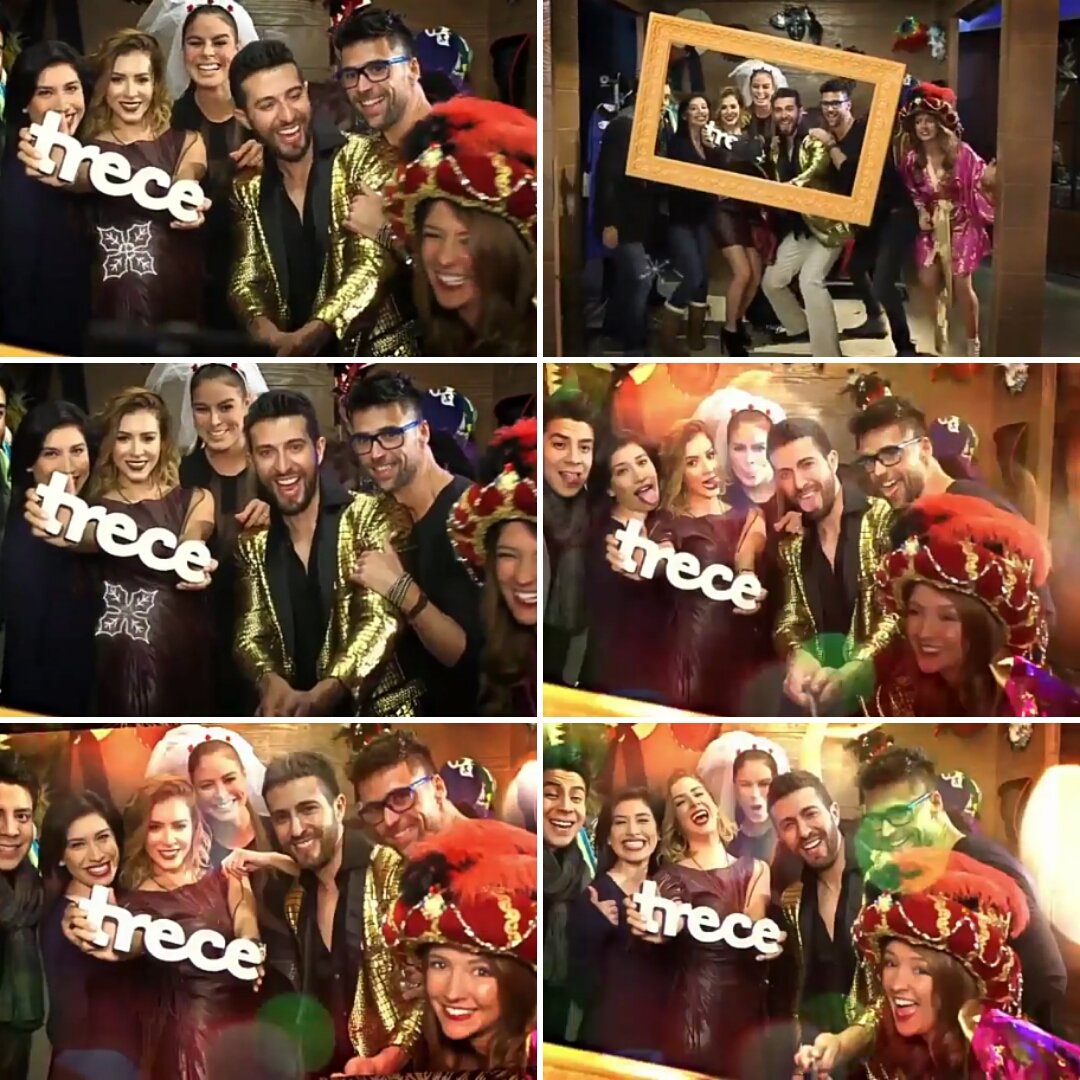 FCSoloEllas4's tweet photo. Promos Navideños 🎅🎄@aztecatrece #Selfie #ElTreceContigo @GIJOE_0 @GLORIASTALINA @majocastrof @MatiNovoaB https://t.co/owibFGrkPq