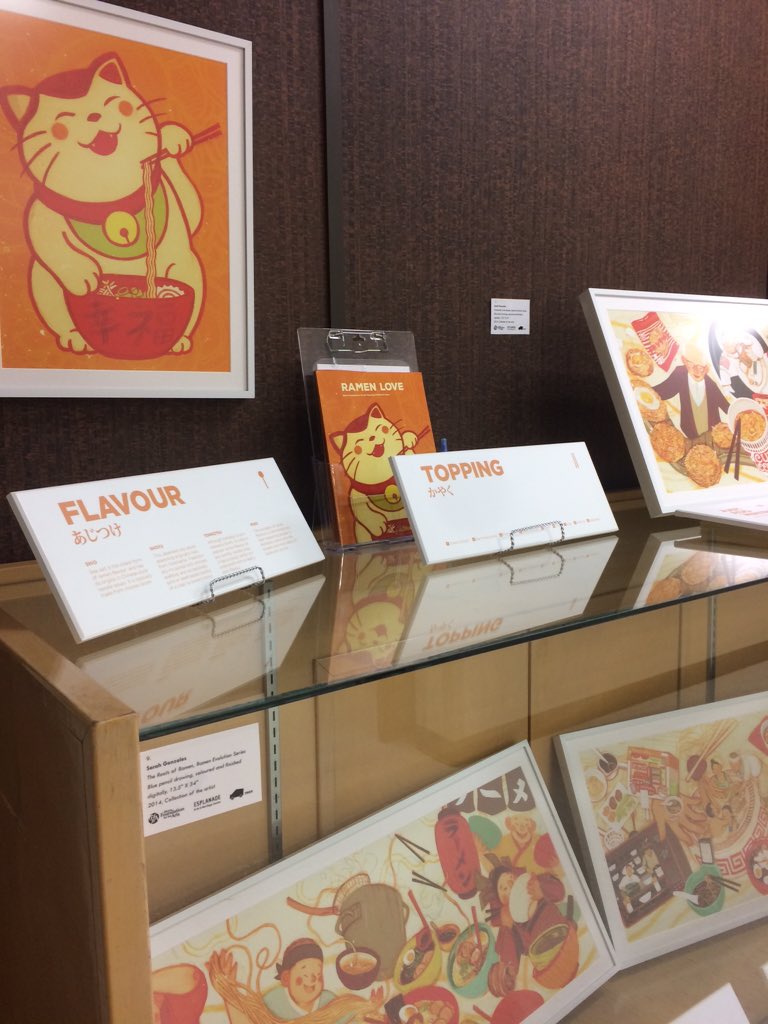 SenBuchanan's tweet photo. Our latest instalment of the TREX art exhibit is "Ramen Love" @SenBuchanan #lethsd51 https://t.co/15664pRyUI