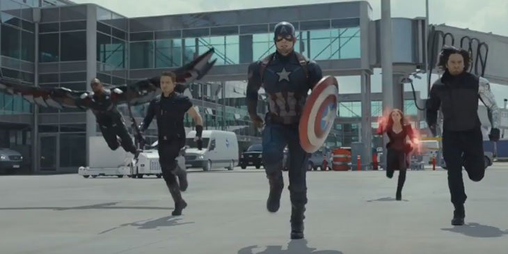 lacuarta's tweet photo. [Video] Disfruta el nuevo tráiler del Capitán América: Civil War https://t.co/x5vZHyMXZT https://t.co/tRFZN93uZk