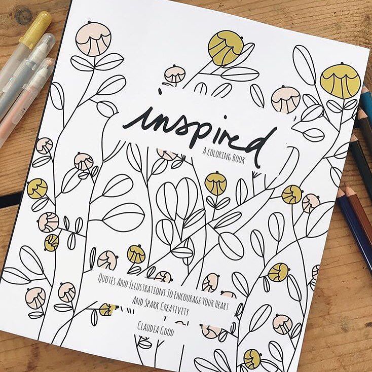 My amazing wife <a href="/claudiapgood/">Claudia Good</a> just published an adult coloring book! Couldn't be more exci… ift.tt/1ITmNHe