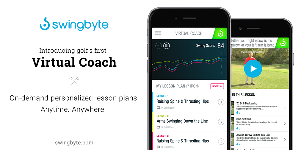swingbyte's tweet image. Learn more about our new Virtual Coach feature &amp;amp; how it can help you #improvefaster  bit.ly/meetVC
