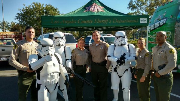 SHBTRN12's tweet photo. LASD the force awakens.#TRN15 https://t.co/u4qZNYlPf4