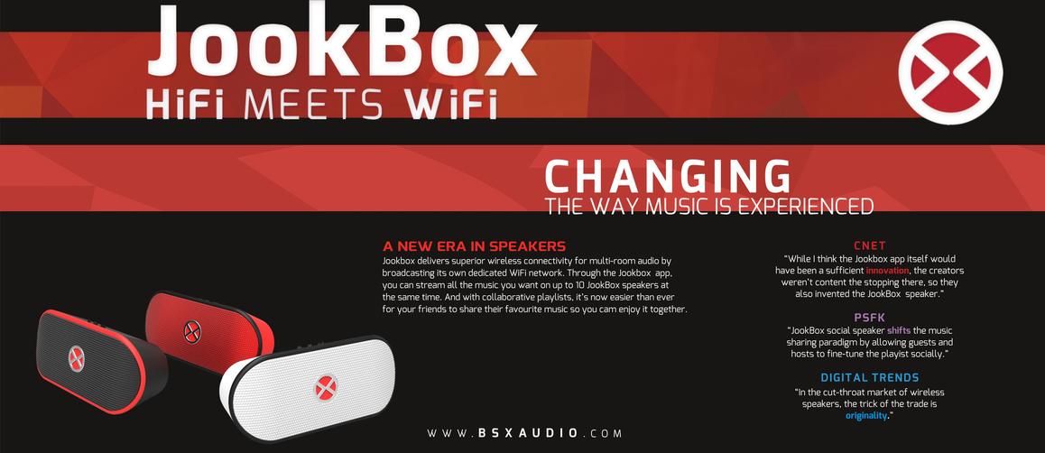 BSXAudio's tweet photo. "Creators of Wi-Fi speaker JookBox want to go head-to-head with Sonos" - Boston Business Journal #BSXAudio #speakers https://t.co/2D3OiCm2cS