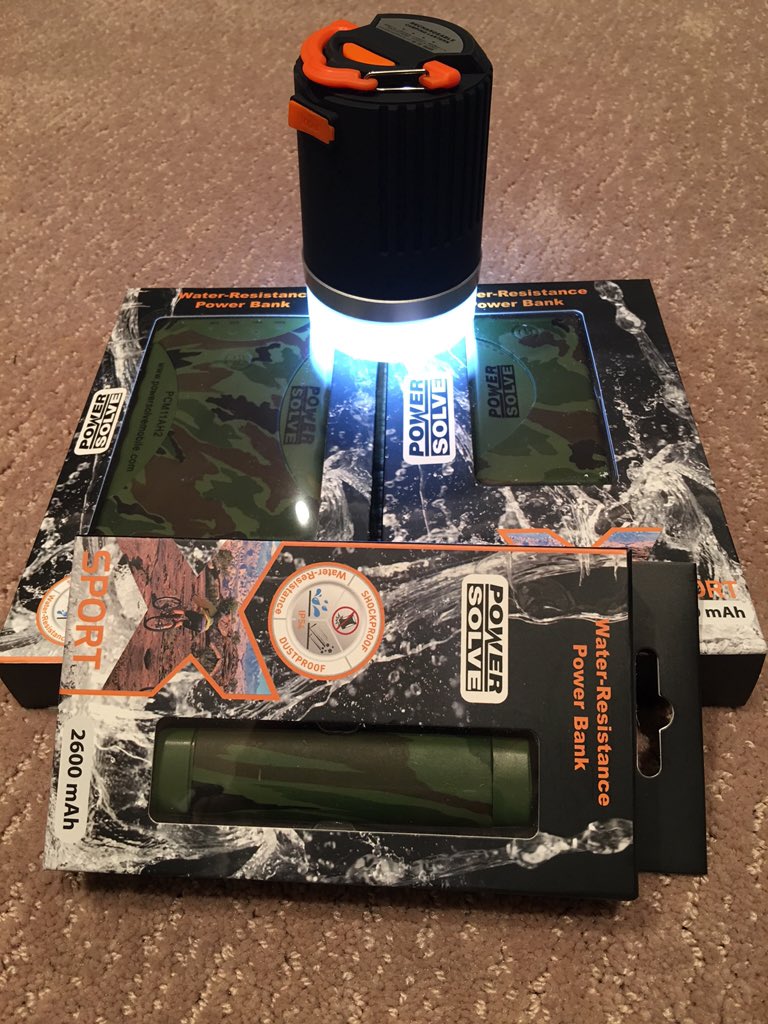 BASSHERS's tweet image. Thank you @Powersolve for the amazing gift! These will be put to good use in the outdoors! The lantern is Tip Top!!