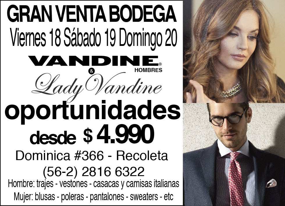 Venta Especial  #Navidad tienda OUTLET DOMINICA 18,19 y 20 Dic #Metro Cerro Blaco #Recoleta #Patronato <a href="/OutletsChile/">Outlets Chile</a>