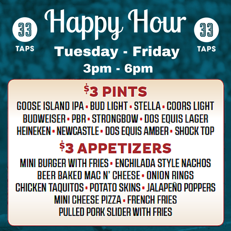 33Taps's tweet photo. #HappyHour is about to start, Come have some fun.
#33TapsLA https://t.co/8ZMqf5xZCS