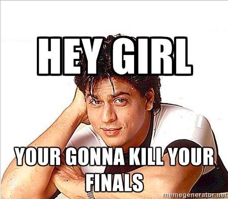 BentleySASA's tweet photo. SASA wants to wish EVERYONE good luck on their upcoming finals!! You're gonna kill them, SRK thinks so too ;) https://t.co/QXiZyC2UXR