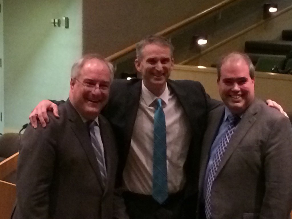 .<a href="/Dominic_Giroux/">Dominic Giroux</a> <a href="/P_Riopel/">Pierre Riopel</a> and @cambrianprez gearing up to co-present tonight on collaboration and working together!