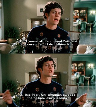 Happy birthday (and Happy Chrismukkah) to the adorable Seth Cohen! (I mean, Adam Brody) 
