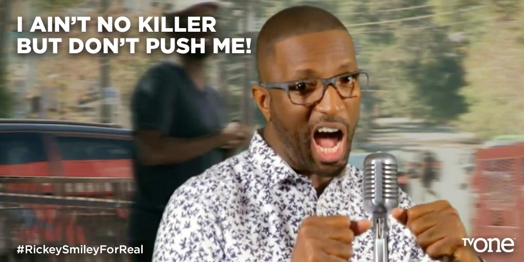 HOT1071's tweet image. RickeySmiley : MariaTaylor7: If she makes one move... #MONKEYSTOMP!! #RickeySmileyForReal …