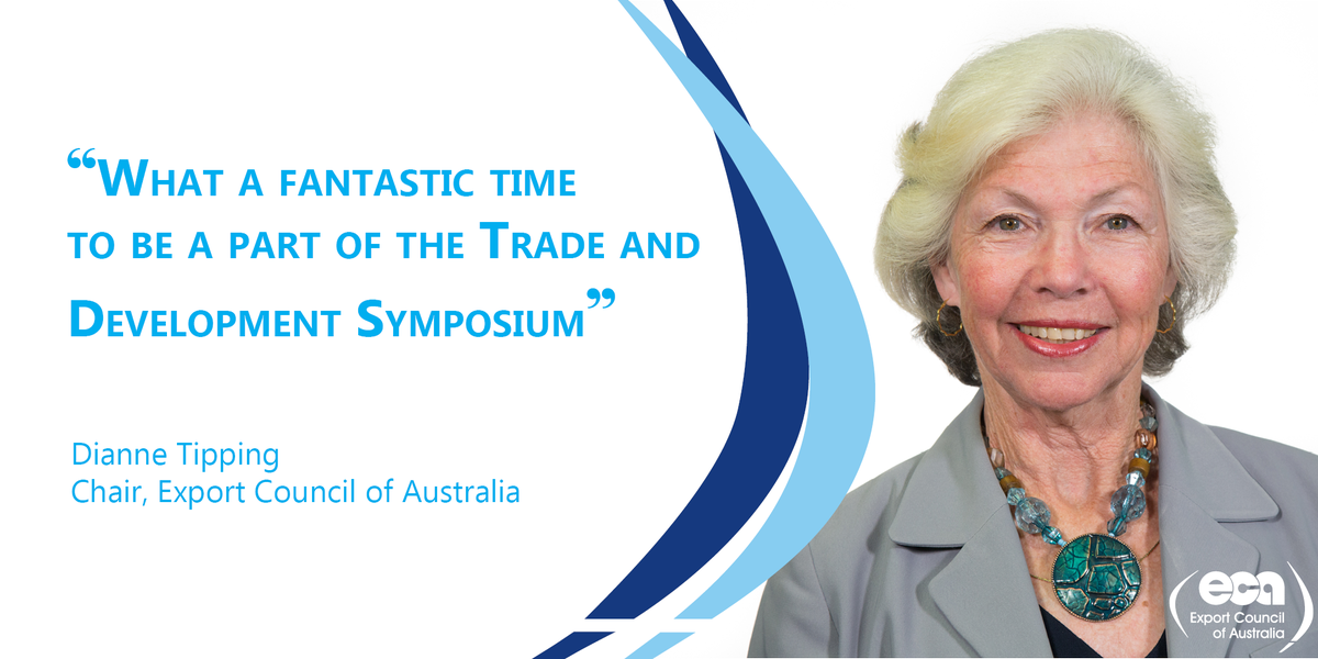 Aussieexport's tweet photo. ECA is over in Nairobi this week, joining in the dialogue on #trade #TDSNairobi @ICTSD_Bridges @DianneTipping1 https://t.co/OqsxrNbCzO