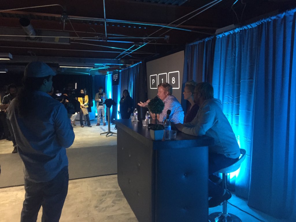 p18startups's tweet photo. Happening now! Amazing panel with @nielr1 @andrewhyde @MsWesleyCullen #P18 #PRStartUps https://t.co/lJFON1NXlR