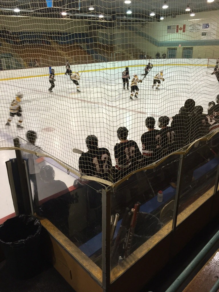JV game action: Riders vs. Fargo South/Shanley