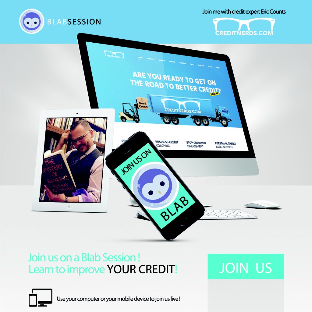 ericcounts's tweet image. Doing a blab session with Rashauna Scott on credit. blab.im/rashauna-scott…