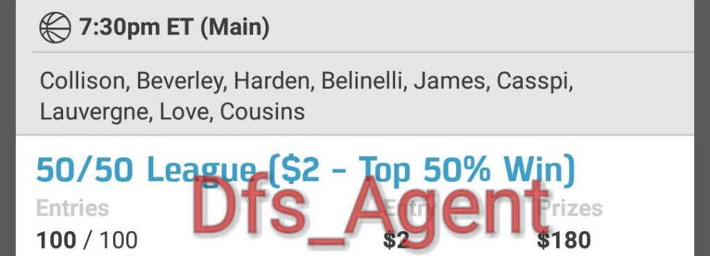 DFS_Agent's tweet image. Only one line tonight. Red looking to go 2 in a row! 🔥🔥🔥