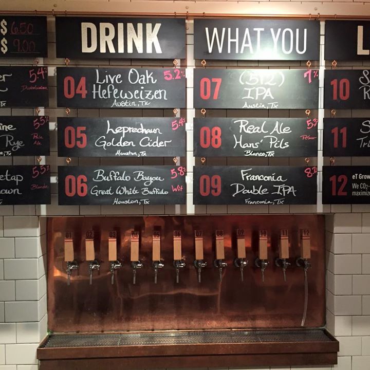 Leprechaun Golden Cider now available on draft at ET Burger in Cypress, TX