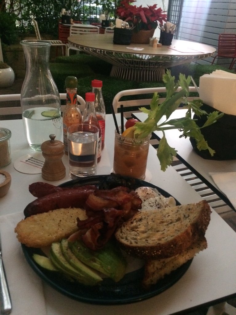 joooooodles's tweet photo. Hot daaaaayam my bday Bloody Mary &amp; hangover brekkie was out of this world! 🎈❤️@bloodymaryssyd https://t.co/eGtf0cJjrN
