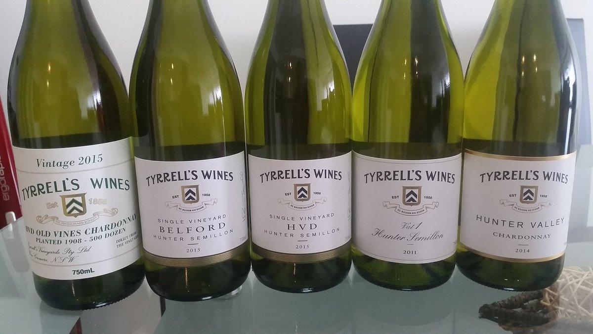 snowmanbrad's tweet photo. Tyrrells time the whites have arrived . Vat 1 hvd ,Belford ,and old vine  it is the season https://t.co/w1hxsH8fYF