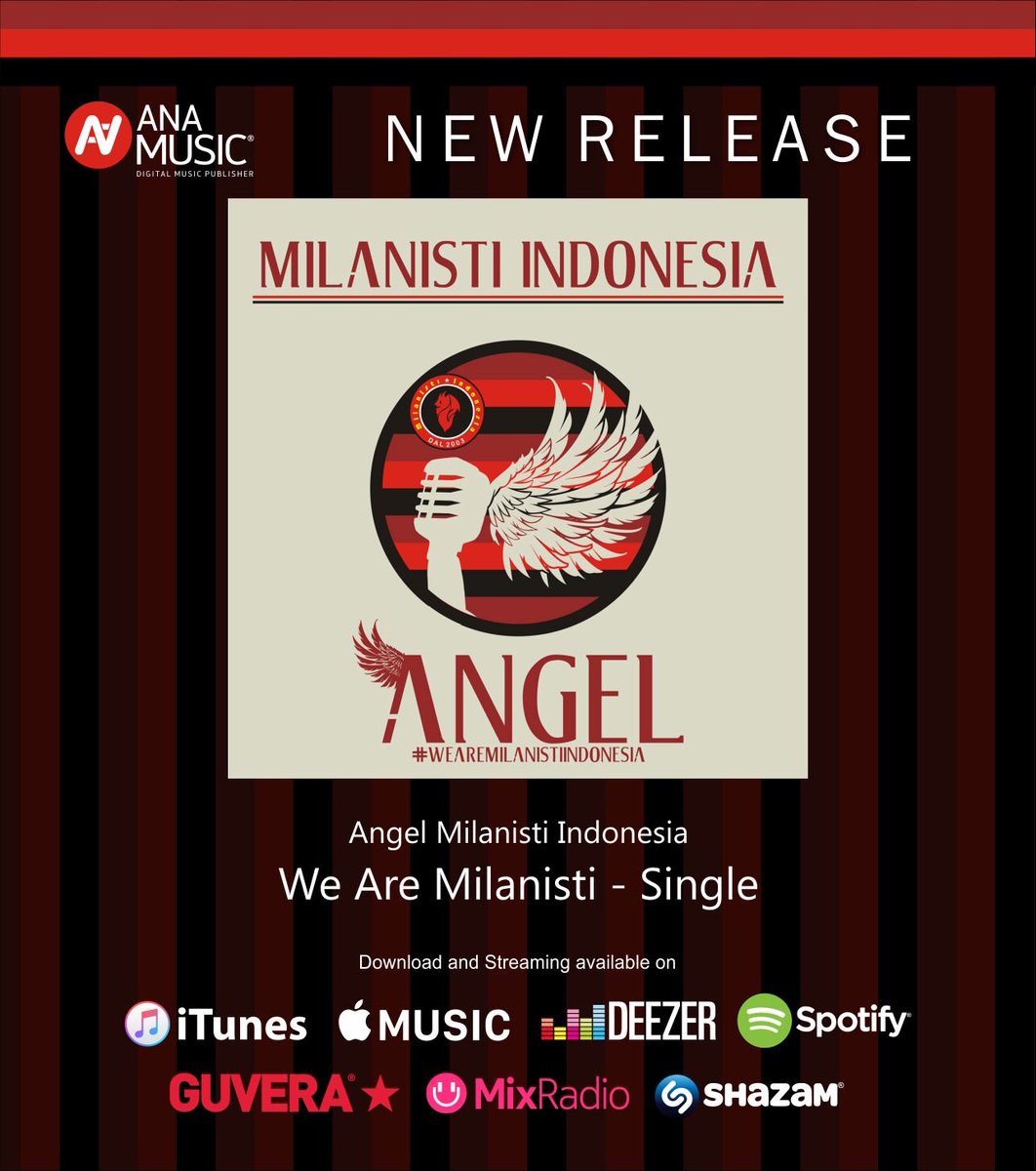 NEW SINGLE RELEASE

From 
"Angel Milanisti Indonesia"
with single - “We Are Milanisti”
#MilanistiIndonnsia