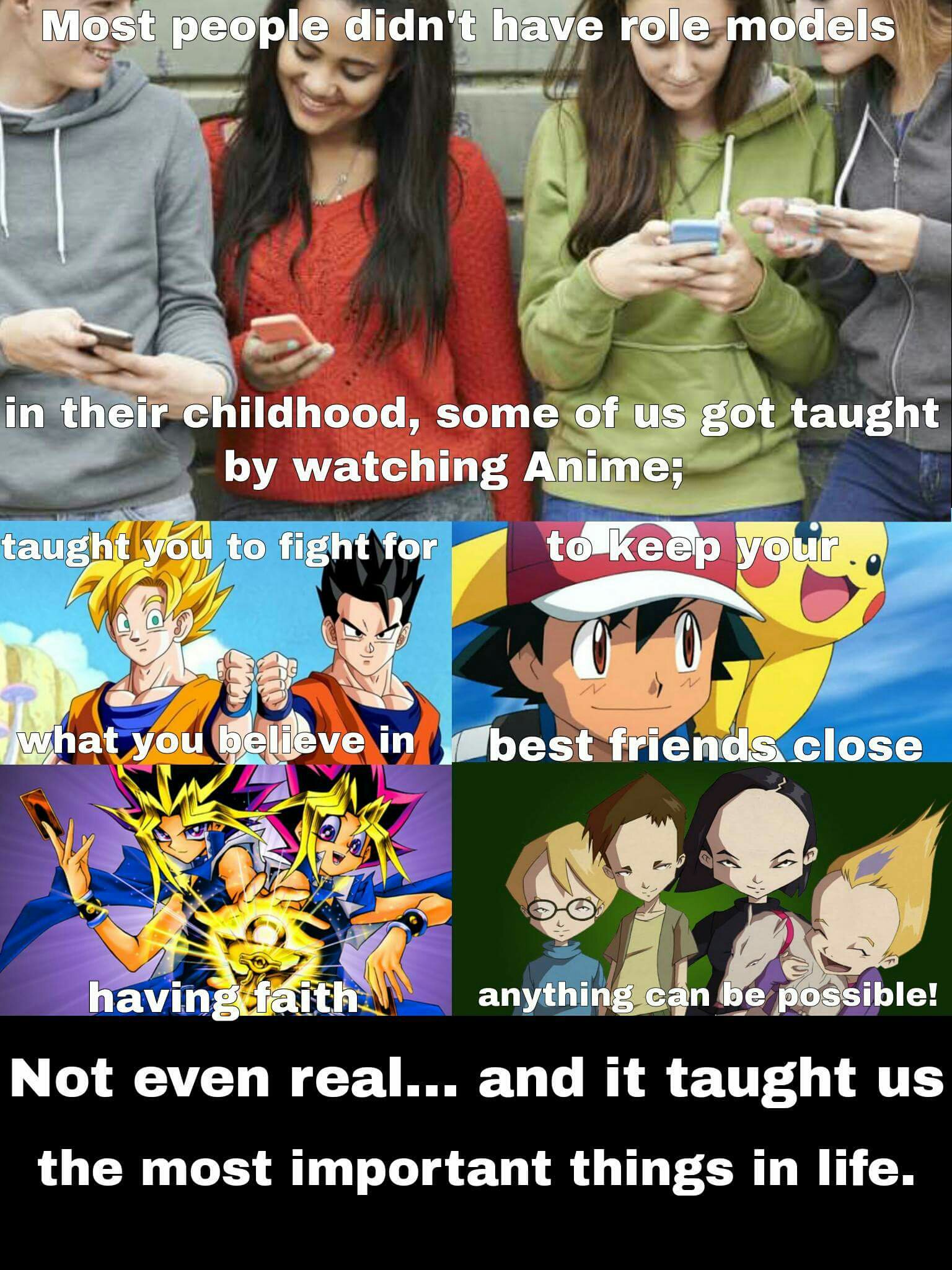 What anime taught us