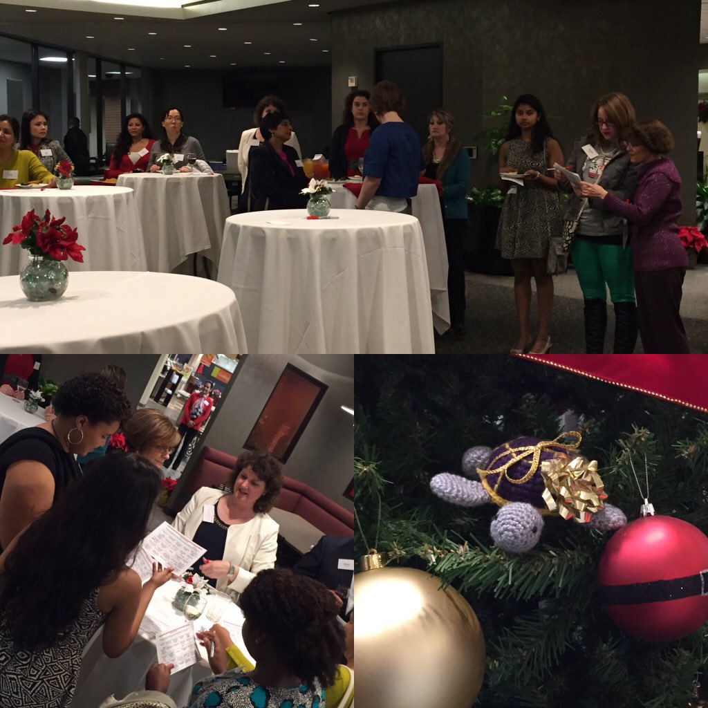 SWEDallas's tweet image. CeCe the Dallas SWE #RegionCTurtle is all decked out for our Holiday Party hosted by Lennox!