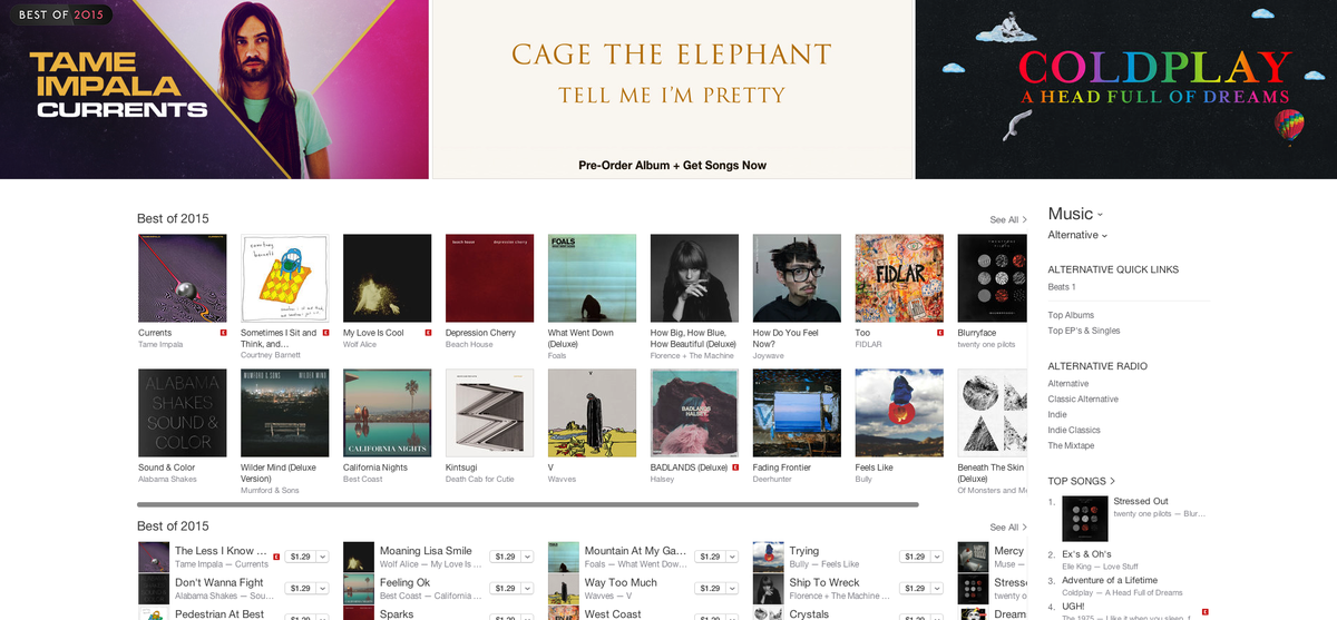Bully's tweet photo. Feels like was included on @AppleMusic best of 2015!!! -> link to the record just in case :) https://t.co/Kv8n6vQSeE https://t.co/T0ltmSlafp