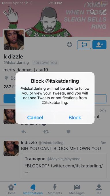 Kristen is definitely blocked. https://t.co/XZUHdlfHAJ