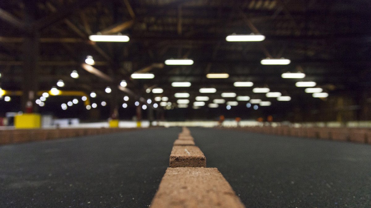 Gearing up for #Portland2016 by laying 40,000 square feet of track foundation. That's almost an entire acre.