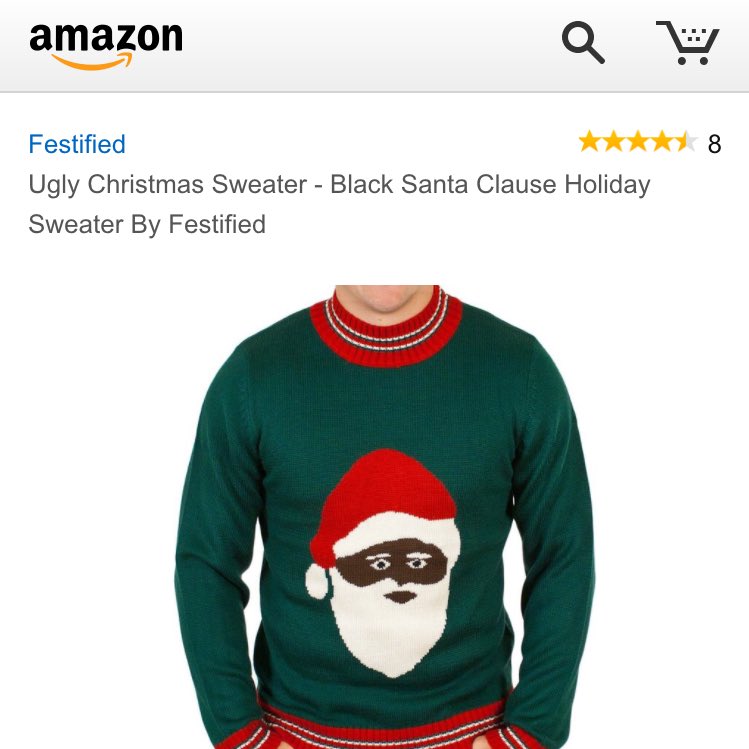 what d&p own on Twitter "(exact) christmas sweater from amazon £52