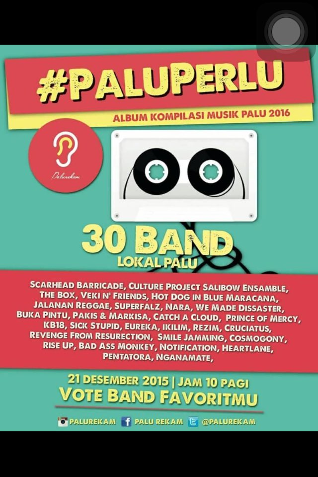 jangan lupa nantikan album kompilasi #paluperlu di 2016 nanti dan jangan lupa vote PRINCE OF MERCY fellas 😄😄🙌🏾🙌🏾