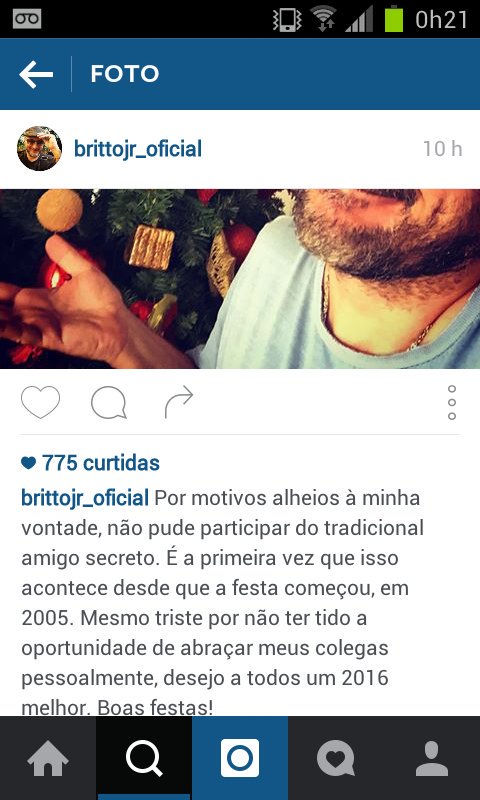 ComentaBBB22's tweet photo. Gente olha o que o @brittojr postou no IG! Ridículo isso viu @tvrecord !Estão jogando fora um Profissional  Incrível https://t.co/vLBurtfUZr