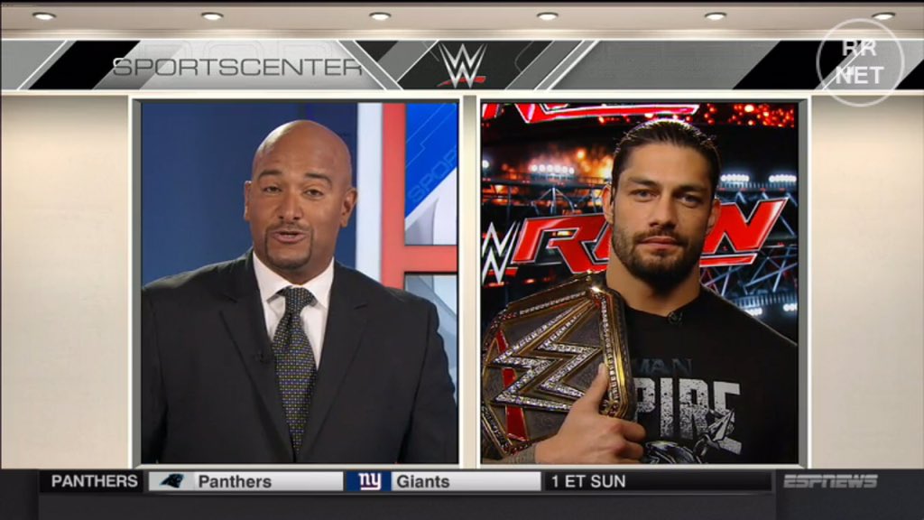 RomanReignsNet's tweet photo. #RomanReigns #RomanEmpire #SportsCenter https://t.co/B4sLnkPVLC