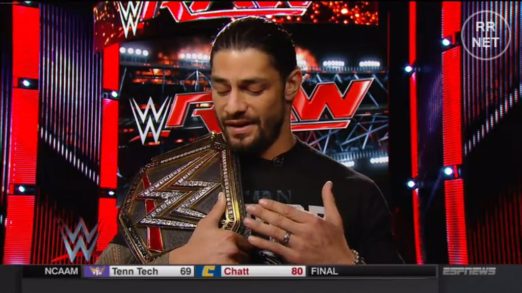 RomanReignsNet's tweet photo. #RomanReigns #RomanEmpire #SportsCenter https://t.co/B4sLnkPVLC