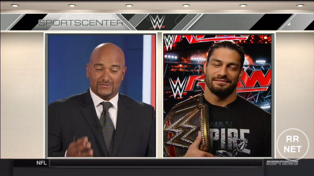 RomanReignsNet's tweet photo. #RomanReigns #RomanEmpire #SportsCenter https://t.co/jCfrxcpis2