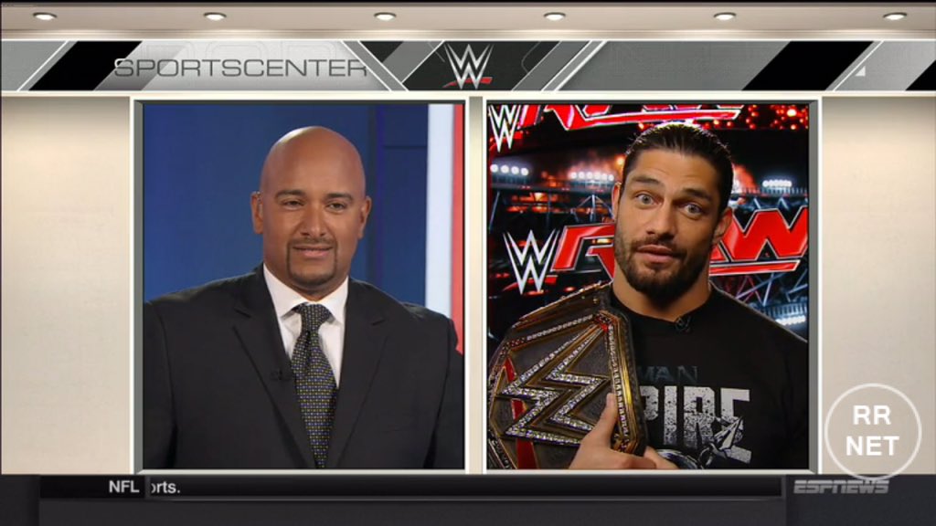 RomanReignsNet's tweet photo. #RomanReigns #RomanEmpire #SportsCenter https://t.co/jCfrxcpis2