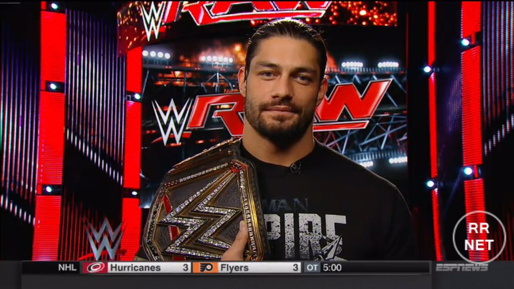 RomanReignsNet's tweet photo. #RomanReigns #RomanEmpire #SportsCenter https://t.co/xTGmgsRzst