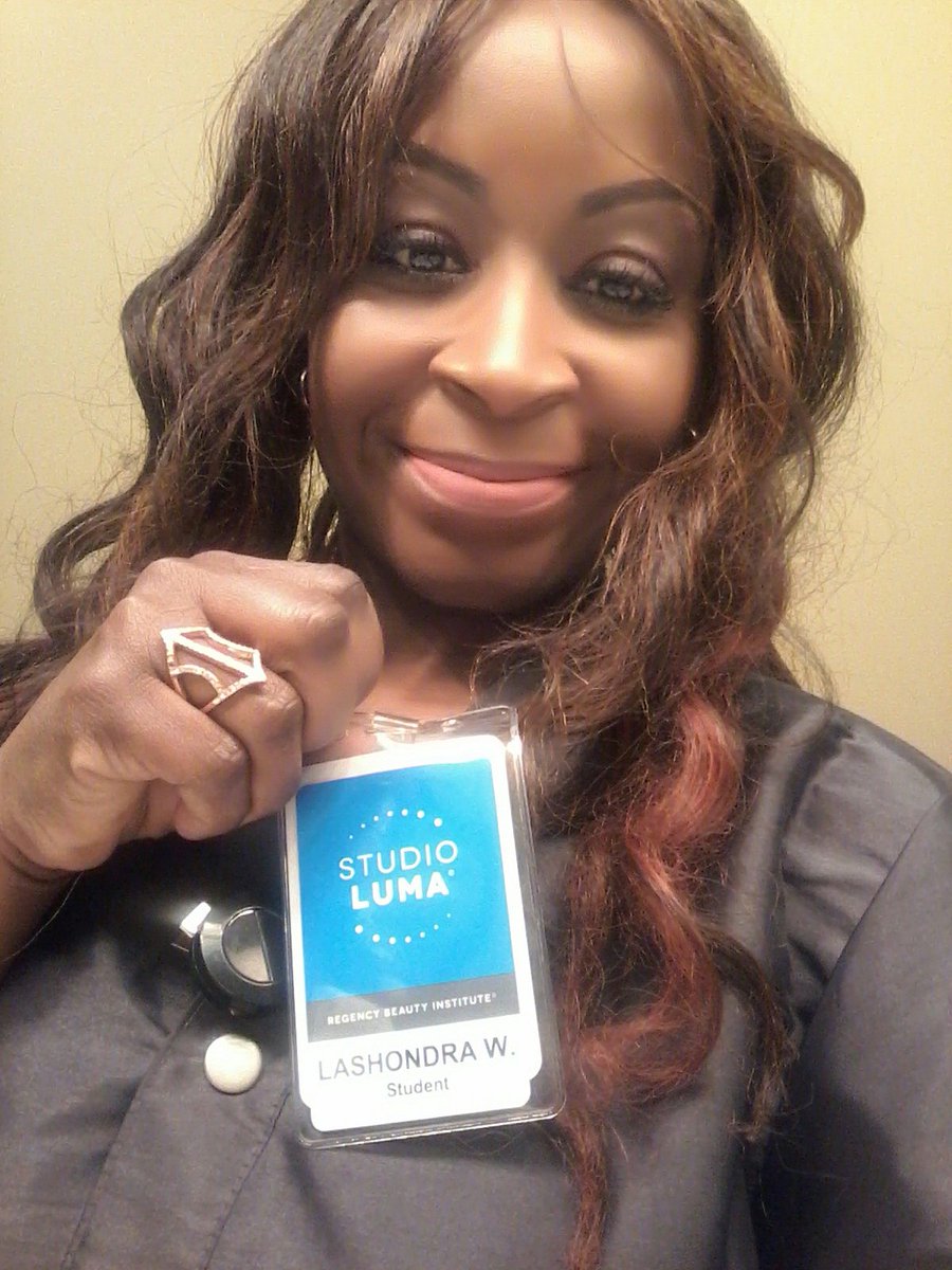 CRAVECosmetic's tweet image. Got my #StudioLuma name tag today. 😆 Goals for #2016. #hairstylist #makeupartist