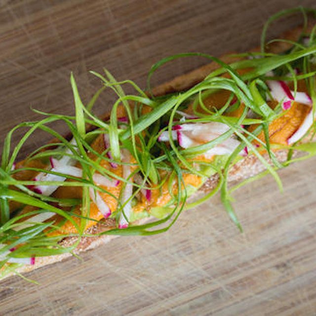 Sharing is not required. #seaurchin  #toast #foodporn #seafood #venturablvd