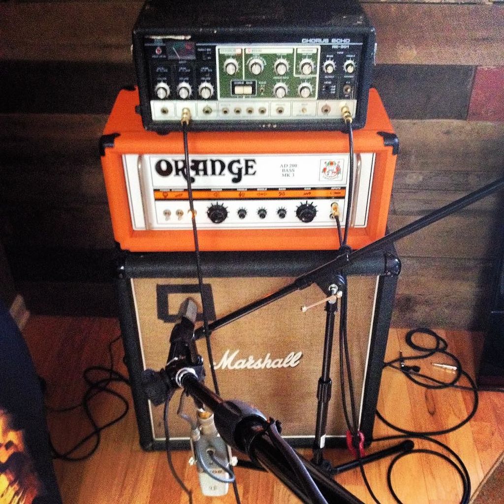 sparkman_eth's tweet image. @grahamgrams28 | I've had worse options for tracking guitar. #goodscout #orangeamps #spaceecho #marshall #fender
