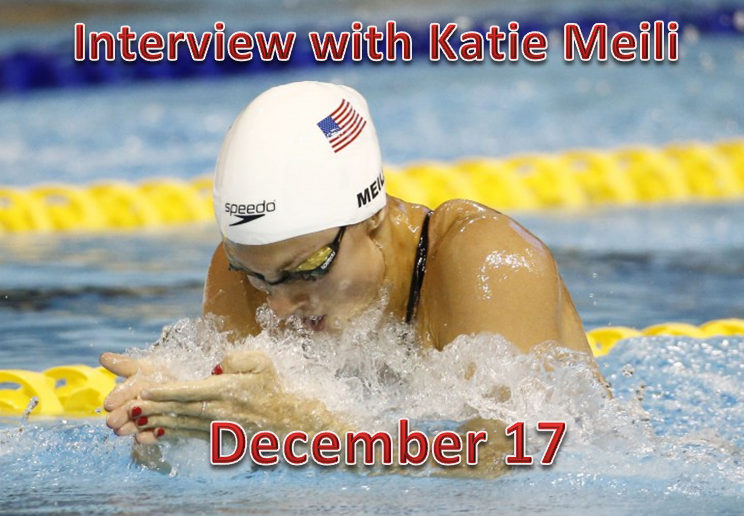 InsideSwim's tweet photo. Katie Meili speaks on training at SwimMac, Pilates, and of course, her record breaking breaststroke.  December 17. https://t.co/3o9ePQoUdM