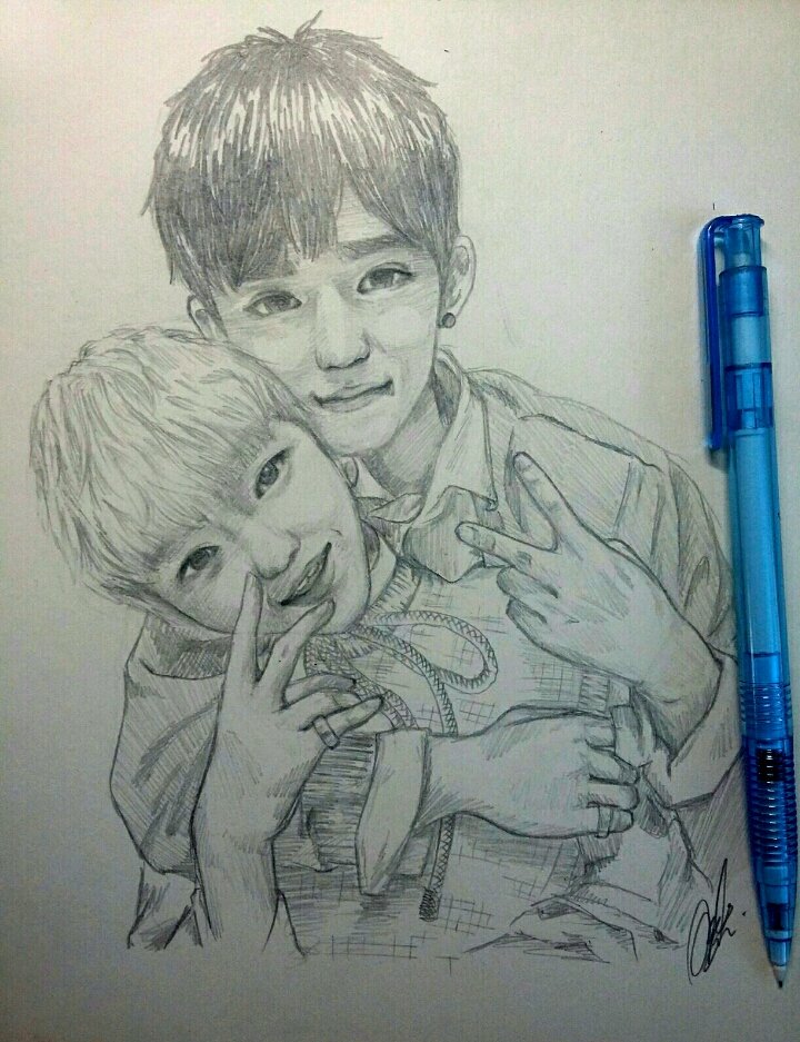 taonsformer's tweet photo. @1theK #RemakeTuesday #1theK_17 #세븐틴 s.coups &amp; woozi ❤ here's mine 😂😃😆 https://t.co/Ys6eFr60qp