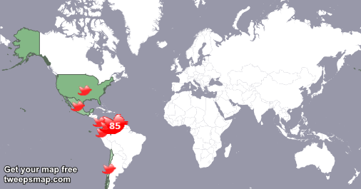 MarcelMolina's tweet photo. Mis seguidores viven en Venezuela(85%),Colombia(7%),Estados Unidos(3%) y más https://t.co/tJOcsnZKPa https://t.co/oWXoEScLyw