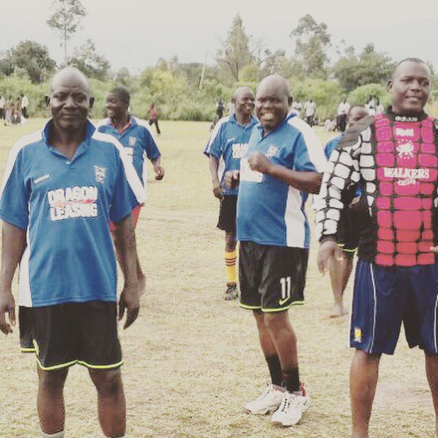 Kits4Kenya's tweet photo. "Give a man a soccer ball, he plays for a moment. Teach a man to play, he plays for a life time." #MAF2015 #mzee https://t.co/gUECThKE2r