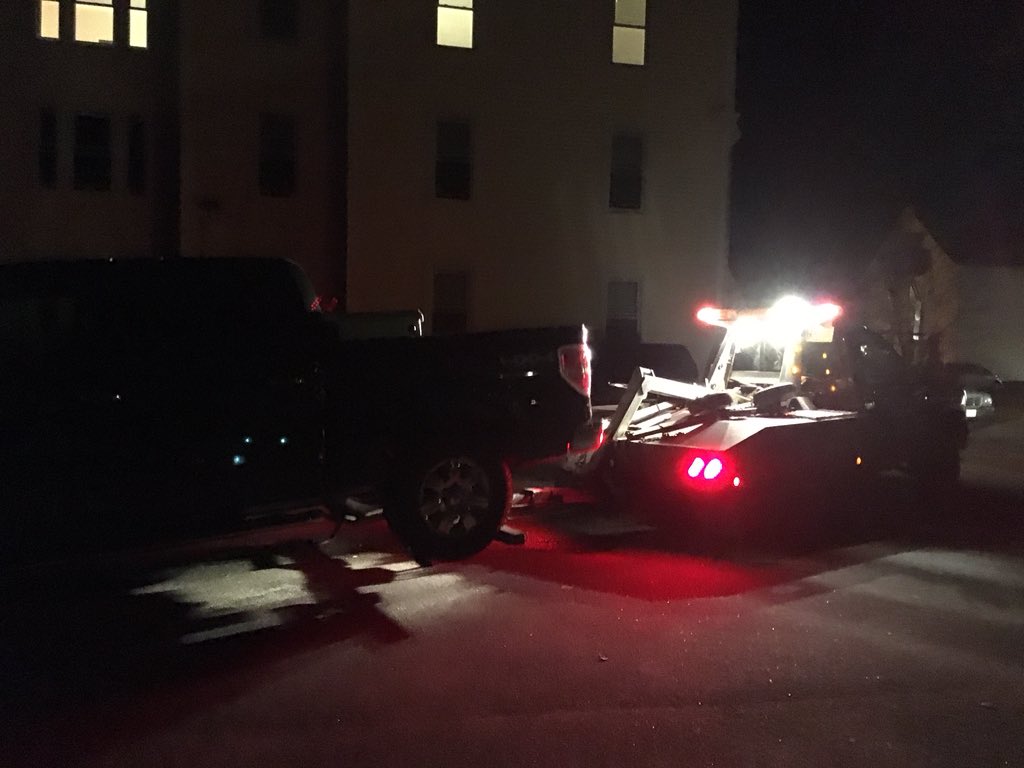 dhitchcox's tweet photo. Was upset this mornin bout a parking ticket. Probably not as upset as the guy that parked in @alexmaecarrier's spot. https://t.co/oeapovzZKa